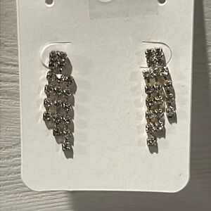 Vintage Rhinestone Earrings